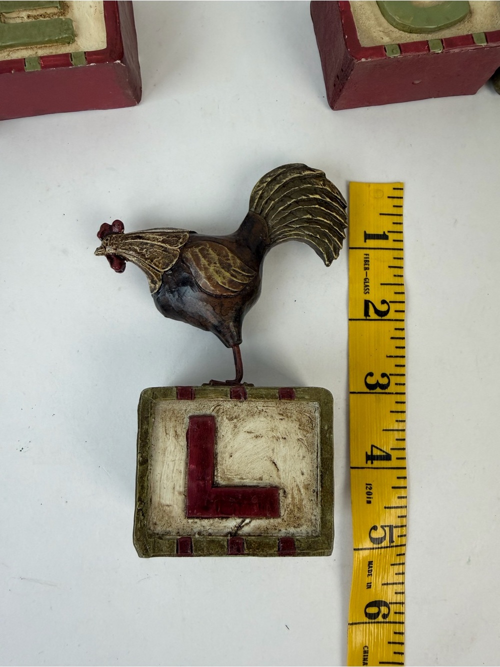 Primitive Farm Animals Block Reversible Welcome Sign - Picture 13 of 14